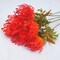 6 PCS Tropical Artificial Protea & Spider Mum Flowers - UV Resistant Fake Plastic Flowers for Outdoor Porch, Kitchen Table Centerpieces, and Exotic Home Office Decor - Faux Summer Floral Stems